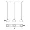 Afx Laney 3 Light Linear Pendant, Medium Base 120V, Satin Nickel LNYP07MBSNLNR3 - alternate 3